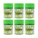 GSIクレオス 限定色 Mr.カラー CKA01 Kawasakiライムグリーン (半光沢) 18ml 6本セット 【1月予約】