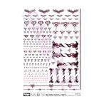  повторный .INMON комплект переводный картинок vol.1 1/8~1/12 шкала для хобби Japan [3 месяц предварительный заказ ]