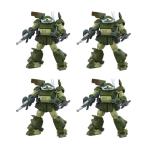 送料無料◆トイライズ 装甲騎兵ボトムズ ATコレクション03 スコープドッグターボカスタム 4個セット タカラトミー T-SPARK （ZE152381）