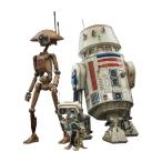 送料無料◆ホットトイズ 1/6 テレビ・マスターピース ボバ・フェット/The Book of Boba Fett R5-D4＆ピット・ドロイド＆BD-72 (3体セット) （ZF106729）