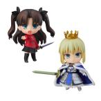 ショッピングねんどろいど ねんどろいど Fate/Grand Order セイバー/アルトリア・ペンドラゴン 真名開放 Ver.＋Fate/stay night 遠坂凛 フィギュア セット販売 （ZF153275）