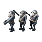 送料無料◆JUNK HEAD 1/1 3バカ ソフビフィギュア 3個セット HMA （ZF157175）