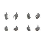 MODEROID T рука комплект угол /M fromtitanoma Kia SIDE:CE пластиковая модель gdo Smile Company (ZP161878)