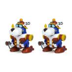 送料無料◆タイムボカンシリーズ ヤッターマン ヤッターワン プラスチックモデル 2個セット ベルファイン （ZP163737）