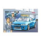フジミ 湾岸ミッドナイトシリーズ No.4 1/24 日産 スカイライン GT-R (R33) RGO プラモデル （ZS135710）