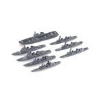 送料無料◆フジミ 1/3000 海上自衛隊第2護衛隊群 プラモデル 軍艦31 集める軍艦シリーズ （ZS147484）