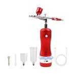 送料無料◆Hi-High HH-510 コードレスエアブラシ PRO 銅製ペン レッド（ZV113750)