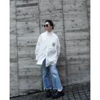 ショッピングトーマス THOMAS MAGPIE トーマスマグパイ T/C Broad ハイネックBIGシャツ 2254110-ホワイト