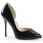 Pleaser �v���[�U�[ �n�C�q�[�� �p���v�X �傫���T�C�Y �������T�C�Y �� �u���b�N �G�i���� 13cm �q�[�� ���f�B�[�X �����Y �s���q�[�� �|�C���e�b�h�g�D ���