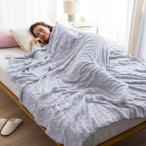 ≪クイーン≫ とろり、くしゅふわ テンセル（TM）モダール繊維混タオル寝具シリーズ タオルケット 560913