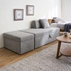 コンパクト収納ソファベッド 椅子 チェア ベンチ 626606