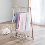 ベランダ奥行きを広々使える Ａ型物干し コンパクトタイプ 洗濯用品 物干し 室内 屋外 洗濯物干し台 541411