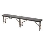 折りたたみ作業台シリーズラタン調ベ...