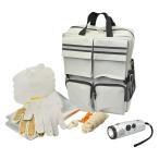 3WAY防災バッグ ダブルセットポケッ