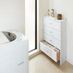 薄型奥行20cmサニタリー収納庫 引き出しタイプ 幅60cm トイレ 洗面所 ランドリー収納 洗面所収納 隙間収納 526816