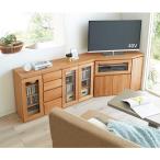 テレビ台 テレビボード コーナーテレビ台 テレビ台 右コーナー用 幅90高さ70cm 【見やすいリビングボードシリーズ】 529004