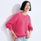 ショッピングスパンコール スパンコール糸使い 鹿の子編み プルオーバー ニット セーター サマーニット 166502