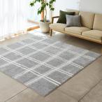 ≪約190×190cm≫ ファブリーズリビングラグ カーペット ラグ マット 絨毯 615902