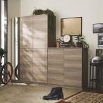 インテリアに合わせて8色＆13タイプから選べるシューズボックス 扉 幅90高さ180.5cm 下駄箱 玄関収納 シューズボックス 631512