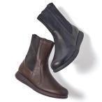 Miss Kyouko/ミスキョウコ 4Eはっ水牛革ストレッチブーツ 傘 レイングッズ レインブーツ レインシューズ M28402