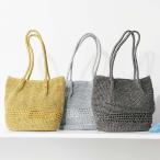 バッグ かごバッグ メッシュバッグ Cachellie/カシェリエ 柄編みメタリックトートバッグ 353402
