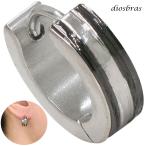  нержавеющая сталь обруч серьги черный обработка серебряный металл аллергия соответствует metal материалы простой меньше обруч серьги мужской аксессуары женский мягкая шляпа тип 13mm