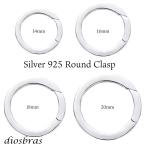  кольцо для ключей эллипс круглый kalabina Circle ma LUKA n1 шт продажа серебряный 925 аксессуары ручная работа детали диаметр провода 2 5mm диаметр 17mm×9mm sterling серебряный 