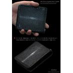 財布 メンズ 二つ折り財布 メンズ サイフ さいふ ショートウォレット 革財布 スティングレー エイ革　ガルーシャ
