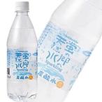 ショッピング炭酸水 500ml 48本 送料無料 炭酸水 国産 友桝飲料 蛍の郷の天然水 スパークリング PET500ml×24本 ×2ケース：合計48本入