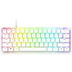 Razer(レイザー) ゲーミングキーボード Huntsman V3 Pro Mini  White Edition  RZ03-04991700-R3M1 英語配列 有線 アナログオプティカルスイッチ搭載