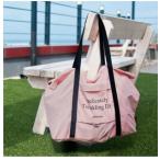 ピンク 折りたたみ キャリーオンバッグ  軽量 コンパクト マザーズバッグ サブバッグ