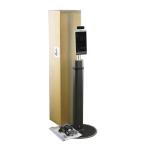 [JB]USED текущее состояние распродажа AHA ASP-19 температура тела измерение осмотр температура c функцией лицо засвидетельствование система бесконтактный термометр AC адаптор шнур электропитания инструкция по эксплуатации [05432-0132]