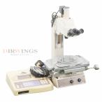 [DW]USED 8 день гарантия NIKON MM-40 MM-40/L3T MEASURING MICROSCOPE измерение микроскоп CFWN 10×/20 3× DP-303 шнур электропитания [06619-0001]