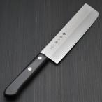 菜切包丁 165mm 菜切り 藤次郎 ダマスカス鋼 V金10号 ステンレス 霞流し 刃物文化の宝 鋭い切れ味永続き! F-330