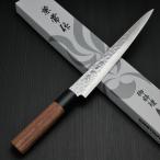身卸包丁　8寸 堺孝行 包丁 身卸出刃 8寸 240mm 安来白三鋼 本霞研 水牛柄 日本