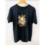 ANTHEM / USED T-SHIRT (L/ черный /GILDAN/ сталь металлический FES VOL.5/BP есть )