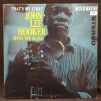 JOHN LEE HOOKER / THAT'S MY STORY SINGS THE BLUES (US-ORIGINAL)