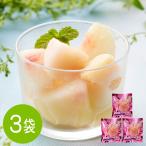 [8/18 после последовательный отгрузка ] Yamagata префектура производство .. белый персик .. фрукты 3 пакет комплект местного производства рефрижератор фрукты персик .. Momo pi-chi внезапный скорость рефрижератор .. тест шербет смузи 