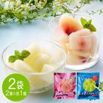  Yamagata префектура производство .. фрукты 2 вида комплект белый персик la Франция 100g×2 пакет рефрижератор фрукты .... груша обыкновенная местного производства внезапный скорость рефрижератор шербет 