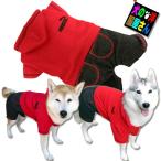 犬服PUWANフリースパーカー裏起...