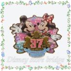 ピンバッジ ディズニーランド 37周年 記念 ディズニーリゾート 限定 お祝い ミッキー ミニー ドナルド デイジー バッジ ワンポイント コレクション