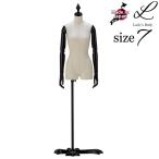 トルソー レディース 7号 発泡スチロール製 可動腕付き キャンバス張 鉄鋳物製 国産 PSK81TK-A7K-41K