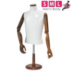  торс мужской настольный модель джентльмен для торс S/M/L размер пластик arm из дерева основа SG973P-2W103
