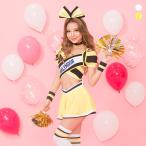 チアガール コスプレ レディース Malymoon(マリームーン) チアガール(ワンピース・カチューシャ・首飾り・手首飾り・ソックス・ボンボン)/全2色 イベント
