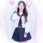 セーラー服 コスプレ イベント costume(コスチューム) 湘南ハイスクールセーラー 3点セット（シャツ、スカート、スカーフ ）制服 女子高生 かわいい