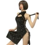 Yahoo! Yahoo!ショッピング(ヤフー ショッピング)セクシー チャイナ コスプレ チャイナ風 チャイナ服 可愛い スリップ チャイナドレス セクシー寝間着 ナイトウェア
