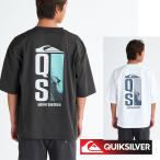  Quick Silver Rush Guard короткий рукав мужской футболка Rush T GW QUIK DROP SS QLY251014 скорость .UV cut стрейч 
