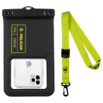 PELICAN �y���J�� �h���X�}�z�|�[�`XL �u���b�N/�l�I���O���[�� [PP044688] IP68 Pelican Marine Waterproof Floating Pouch ���ɕ��� 6.9�C���`�܂őΉ�