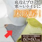 トイレマット ホットカーペット トイレ用ホットカーペット 〔コージー〕 60x60cm 本体のみ 日本製 [nm0]