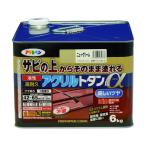 アサヒペン 油性高耐久アクリルトタン用α ニュークリーム 6kg 1個